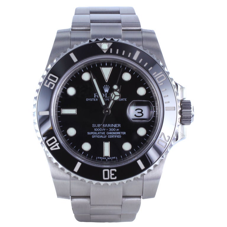 ROLEX Stainless Cerachrom Submariner