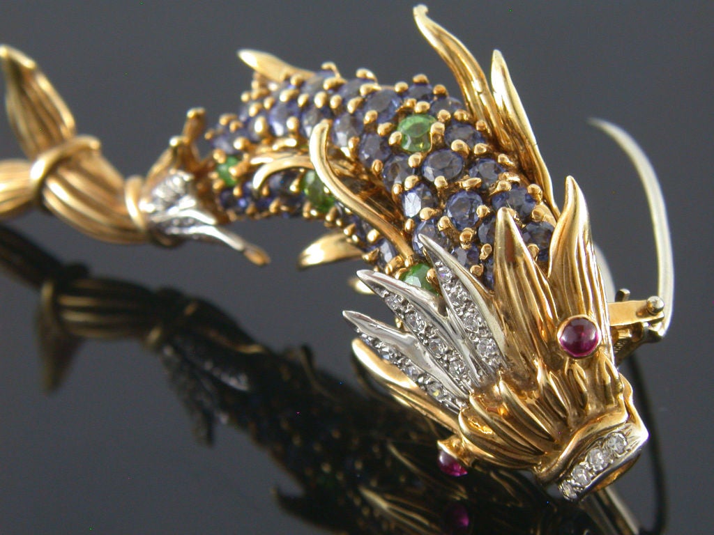 TIFFANY & Co. Schlumberger Fish Pin