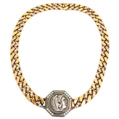 Vintage Bulgari Coin Necklace