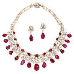 Ruby Diamond and Pearl Suite