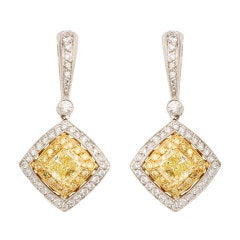 MICHAEL BEAUDRY Diamond Earrings