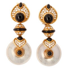 MARINA B. Earrings Convert to Crystal, Turquoise or Citrine