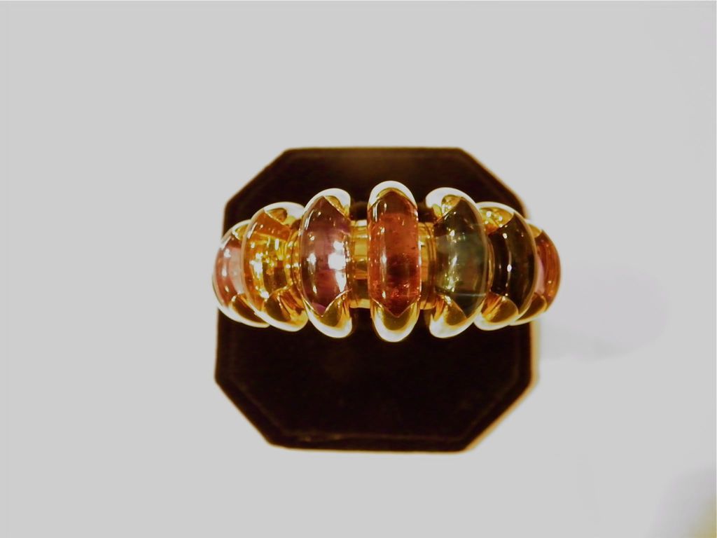 BULGARI Semi-Precious Gem Set "Celtica Collectiion" Bracelet