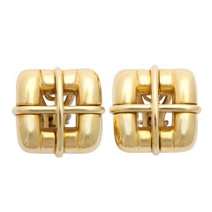Tiffany Gold Earclips 2
