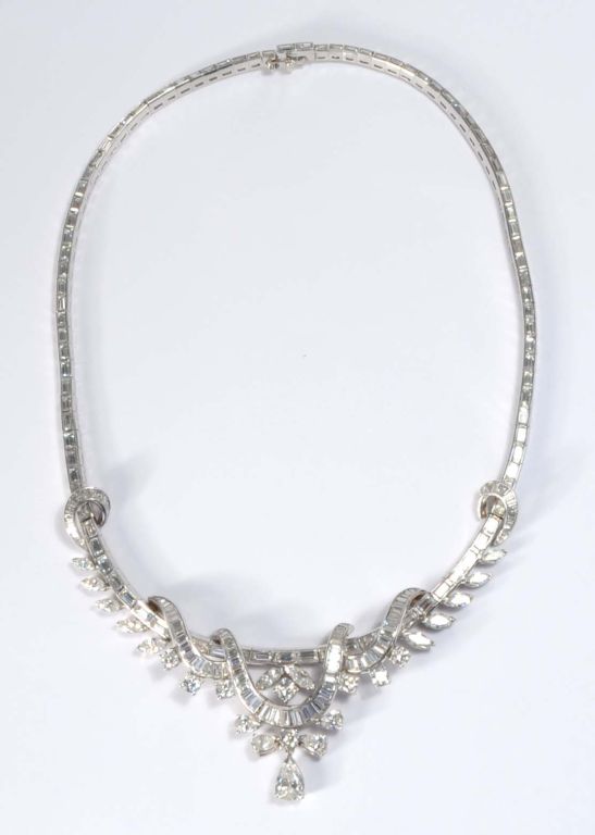 The Vintage Vine Diamond Necklace