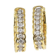 VAN CLEEF
ARPELS Diamond Hoop Earrings VAN CLEEF
ARPELS Diamond Hoop Earrings