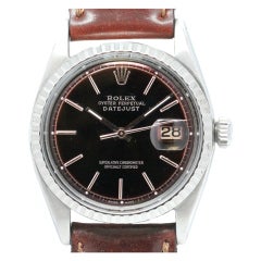Rolex Stainless Steel Datejust Wristwatch ref 1603 circa 1961