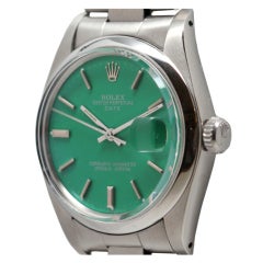 ROLEX Stainless Steel Oyster Perpetual Date Ref 1500 circa 1979