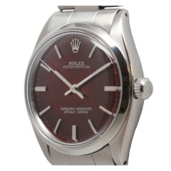 ROLEX Stainless Steel Oyster Perpetual Airking Ref 5500 circa 1981