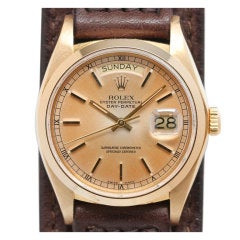 ROLEX Yellow Gold Day-Date President Ref. 18038 circa 1979/80