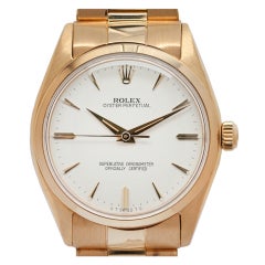 ROLEX Yellow Gold Oyster Perpetual Wristwatch Ref 1002
