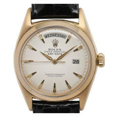 Rolex Yellow Gold Day-Date Wristwatch, circa 1961