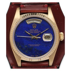 ROLEX Yellow Gold Day-Date Wristwatch Ref 18038 circa 1977