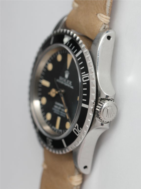 ROLEX Stainless Steel Submariner Ref 5512 circa 1965