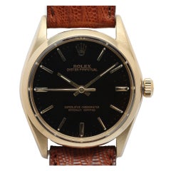 ROLEX Yellow Gold Oyster Perpetual Wristwatch circa 1968