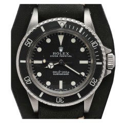 ROLEX Stainless Steel Submariner Wristwatch Ref 5513