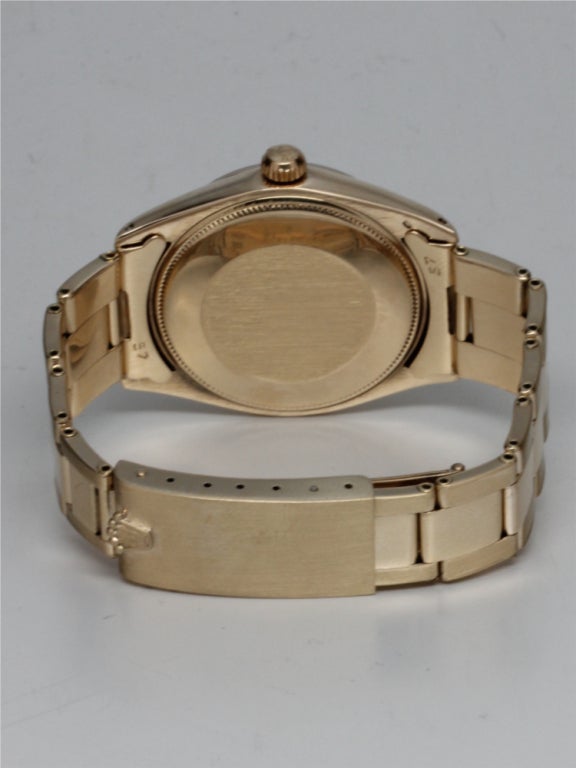ROLEX Yellow Gold Oyster Perpetual Ref 1005 circa 1967 1