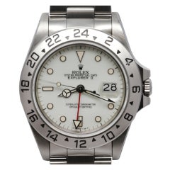 ROLEX Stainless Steel Explorer II Wristwatch Ref 16550