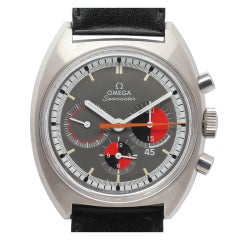 Retro OMEGA Stainless Steel Seamaster Chronograph Wristwatch Ref 145.016