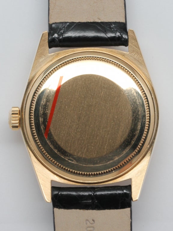 ROLEX Yellow Gold Day-Date President Wristwatch Ref 18038 1