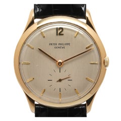 PATEK PHILIPPE Yellow Gold Wristwatch Ref 2557 circa 1950s
