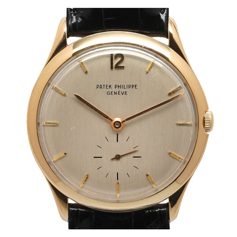 PATEK PHILIPPE Yellow Gold Wristwatch Ref 2557 circa 1950s at 1stdibs