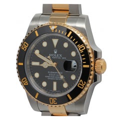 ROLEX Stainless Steel and Gold Submariner Ref 116613 circa 2011