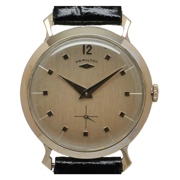 Hamilton Thor HAMILTON white gold Lance I Wristwatch circa 1959 at 1stDibs | hamilton ...