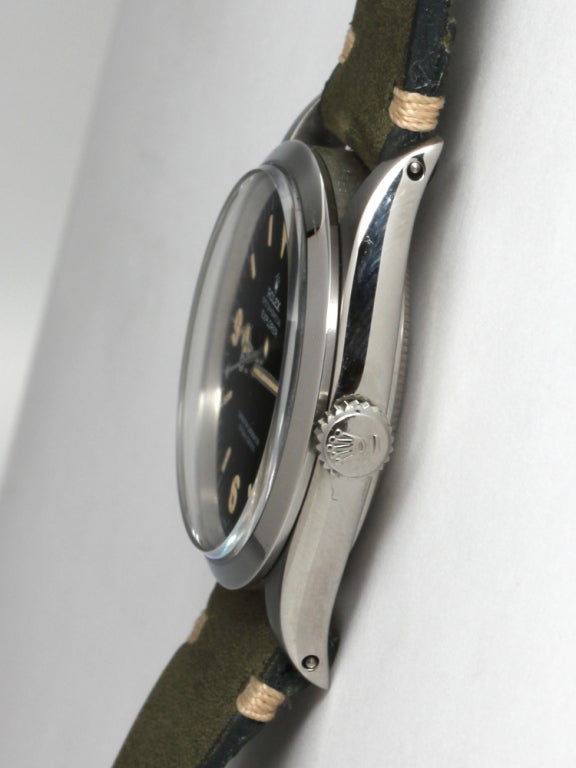 ROLEX Stainless Steel Explorer Wristwatch Rref 1016 circa 1967 2