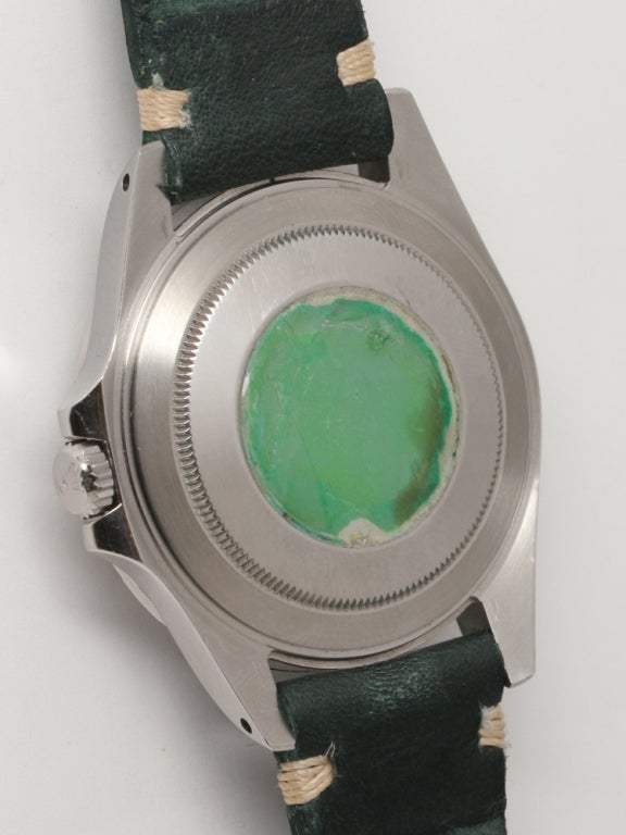 Women's or Men's ROLEX Stainless Steel Explorer II Wristwatch Ref 16570 circa 1988