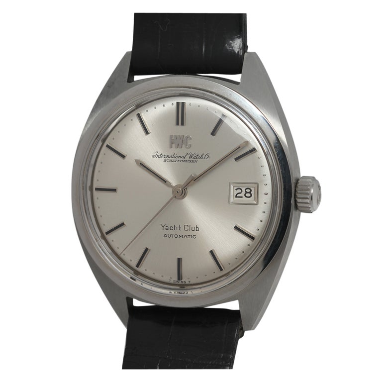 IWC Stainless Steel Yacht Club Automatic Wristwatch circa 1970s
