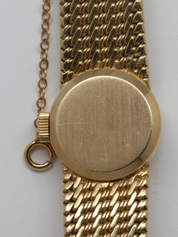 Women's Patek Philippe Lady's Yellow Gold Calatrava Bracelet Watch