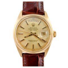 Rolex Yellow Gold Day-Date President Wristwatch circa 1968