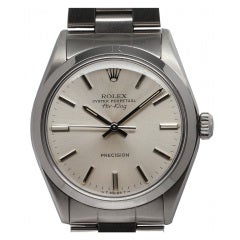Rolex stainless steel Airking wristwatch Ref 5500 circa 1982