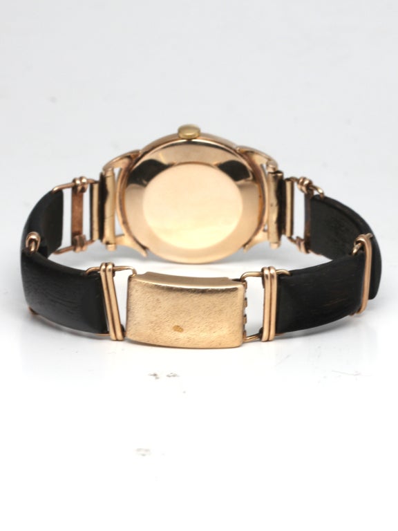 Vacheron & Constantin Yellow Gold Curly Lug Star Dial Wristwatch 2