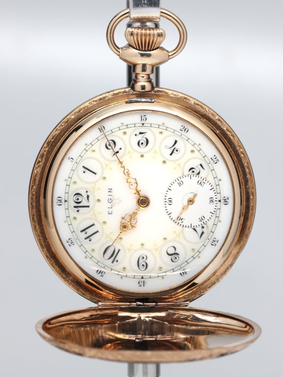 Men's Waltham Gold Filled 16-Size Hunting Cased Pocket Watch