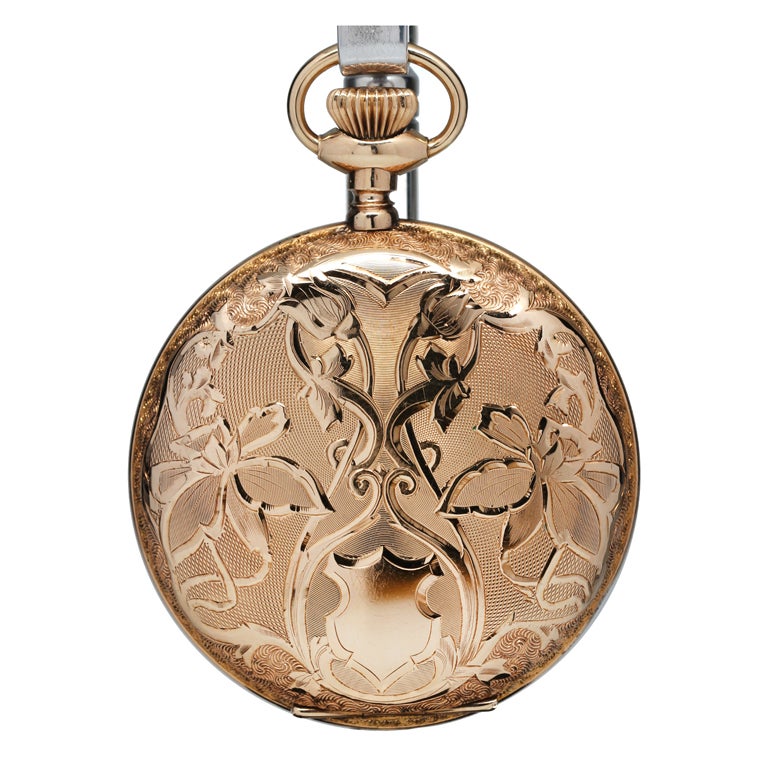 Waltham Gold Filled 16-Size Hunting Cased Pocket Watch