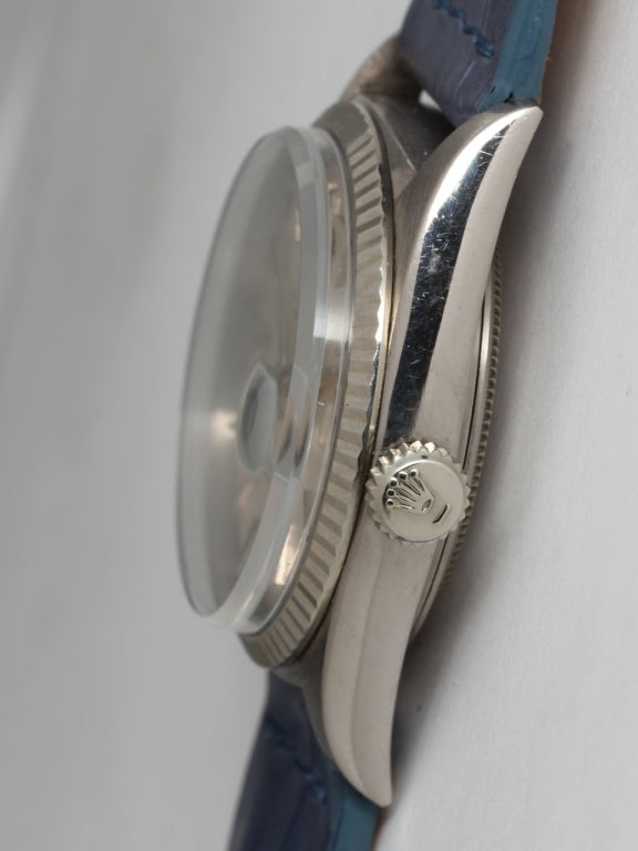 Men's Rolex White Gold Day-Date President Wristwatch Ref 1803