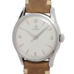 Omega Stainless Steel Wristwatch circa 1960