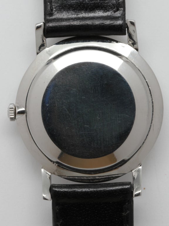 Men's Omega Stainless Steel Manual-Wind Wristwatch circa 1960s