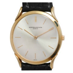 Vacheron & Constantin Yellow Gold Ultra Thin Watch with Certificate
