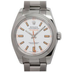 Rolex Stainless Steel Milgauss Wristwatch circa 2008
