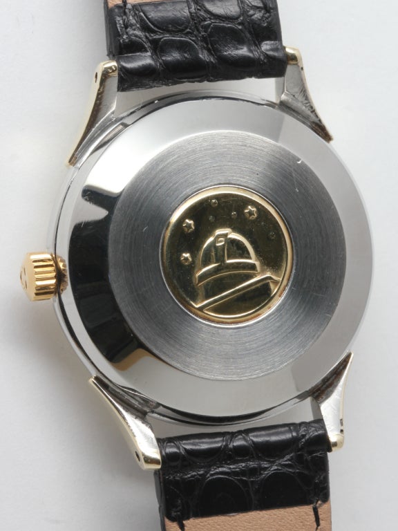 omega constellation black and gold