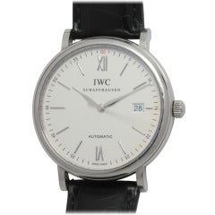 IWC Stainless Steel Portofino Automatic Wristwatch with Date, Box and Papers