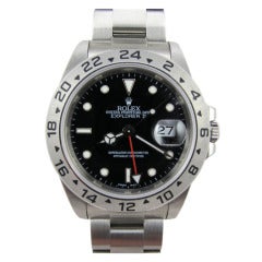 Rolex Stainless Steel Explorer II Wristwatch Ref 16570 circa 2010