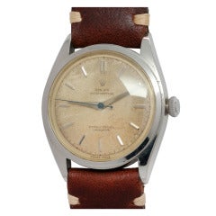 Rolex Stainless Steel Oyster Perpetual Wristwatch circa 1953