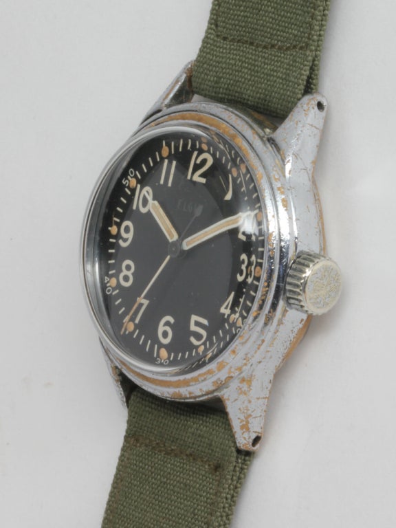 base metal bezel elgin watch