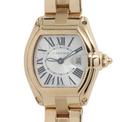 Cartier Lady's Yellow Gold Roadster Wristwatch
