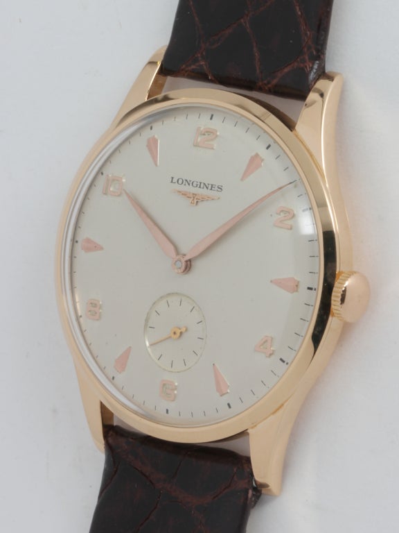 longines gold watch vintage