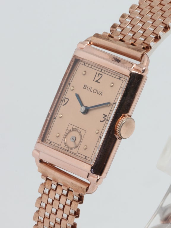 bulova salmon dial